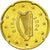 REPUBLIKA IRLANDII, 20 Euro Cent, 2004, Sandyford, MS(63), Mosiądz, KM:36