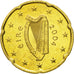 REPUBBLICA D’IRLANDA, 20 Euro Cent, 2004, SPL, Ottone, KM:36