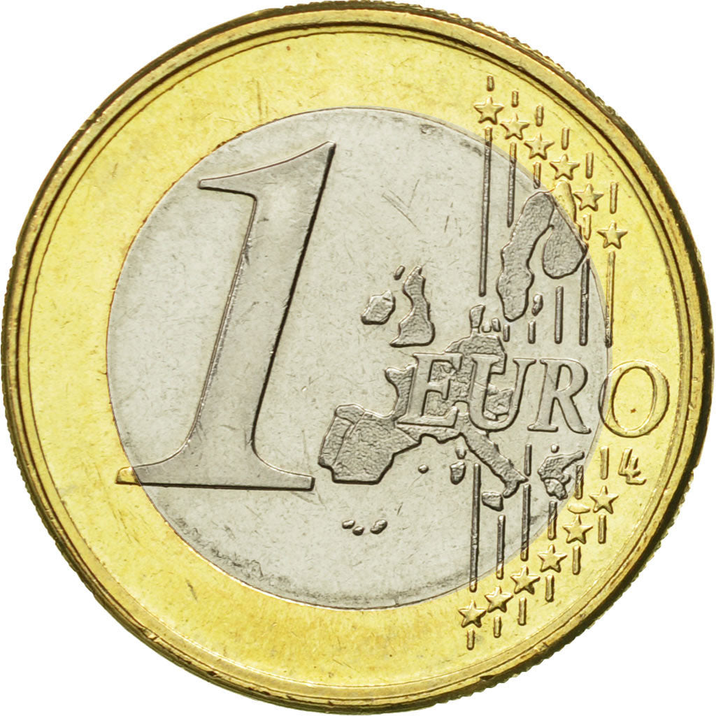 IRELAND REPUBLIC, Euro, 2004, MS(60-62), Bi-Metallic, KM:38