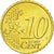 REPUBLIKA IRLANDII, 10 Euro Cent, 2004, Sandyford, MS(63), Mosiądz, KM:35