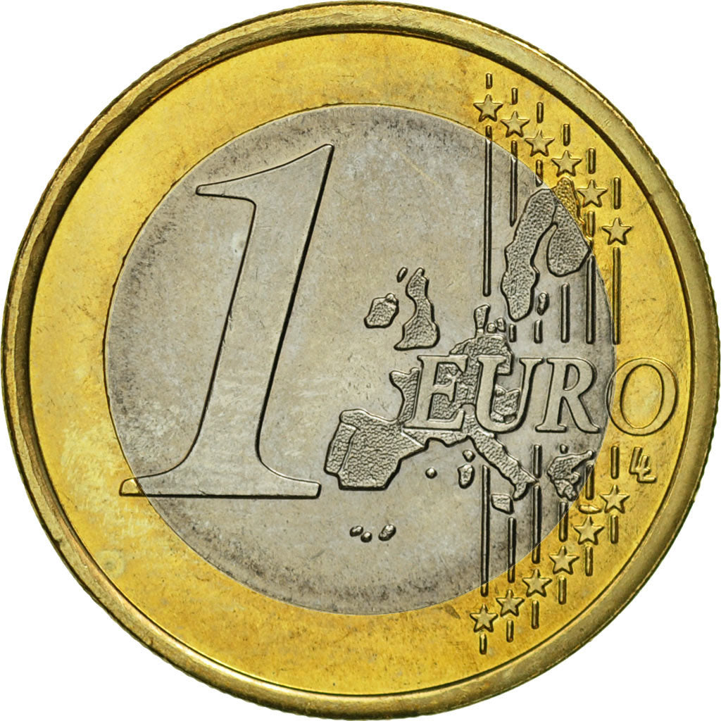 France, Euro, 2002, MS(63), Bi-Metallic, KM:1288