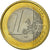 Francja, Euro, 2002, Paris, MS(63), Bimetaliczny, KM:1288