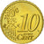 REPUBLIKA IRLANDII, 10 Euro Cent, 2002, Sandyford, MS(63), Mosiądz, KM:35