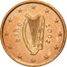 IRELAND REPUBLIC, 5 Euro Cent, 2002, MS(60-62), Copper Plated Steel, KM:34