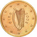 REPUBBLICA D’IRLANDA, 2 Euro Cent, 2004, SPL, Acciaio placcato rame, KM:33