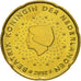 Netherlands, 20 Euro Cent, 2002, MS(60-62), Brass, KM:238