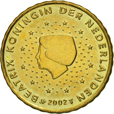 Netherlands, 10 Euro Cent, 2002, MS(63), Brass, KM:237