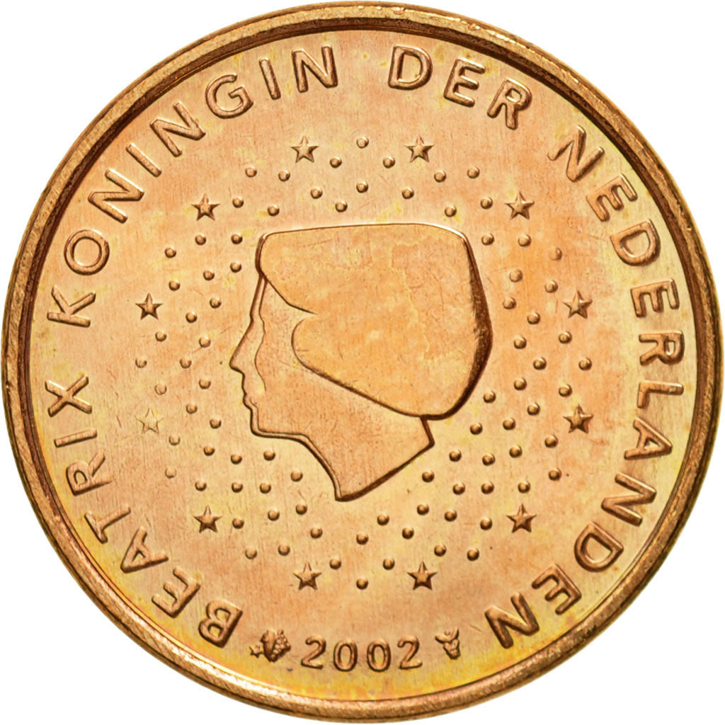 Netherlands, 5 Euro Cent, 2002, MS(63), Copper Plated Steel, KM:236