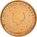 Netherlands, Euro Cent, 2002, MS(60-62), Copper Plated Steel, KM:234