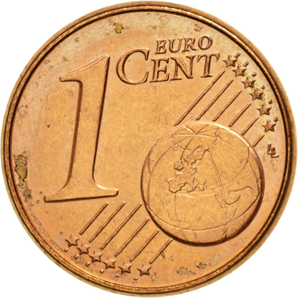 Netherlands, Euro Cent, 2002, MS(60-62), Copper Plated Steel, KM:234