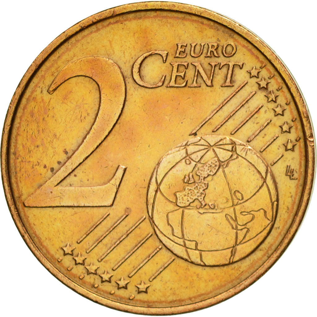 Austria, 2 Euro Cent, 2002, EBC+, Cobre chapado en acero, KM:3083