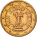 Österreich, Euro Cent, 2002, UNZ, Copper Plated Steel, KM:3082