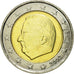 België, 2 Euro, 2002, PR+, Bi-Metallic, KM:231