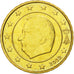 Belgium, 10 Euro Cent, 2002, MS(63), Brass, KM:227