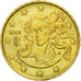 Italie, 10 Euro Cent, 2002, TTB, Laiton, KM:213