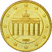 GERMANY - FEDERAL REPUBLIC, 50 Euro Cent, 2002, MS(60-62), Brass, KM:212
