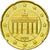 ALEMANIA - REPÚBLICA FEDERAL, 20 Euro Cent, 2002, EBC, Latón, KM:211