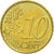 GERMANY - FEDERAL REPUBLIC, 10 Euro Cent, 2002, MS(60-62), Brass, KM:210