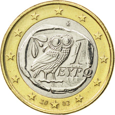 Greece, Euro, 2002, AU(55-58), Bi-Metallic, KM:187