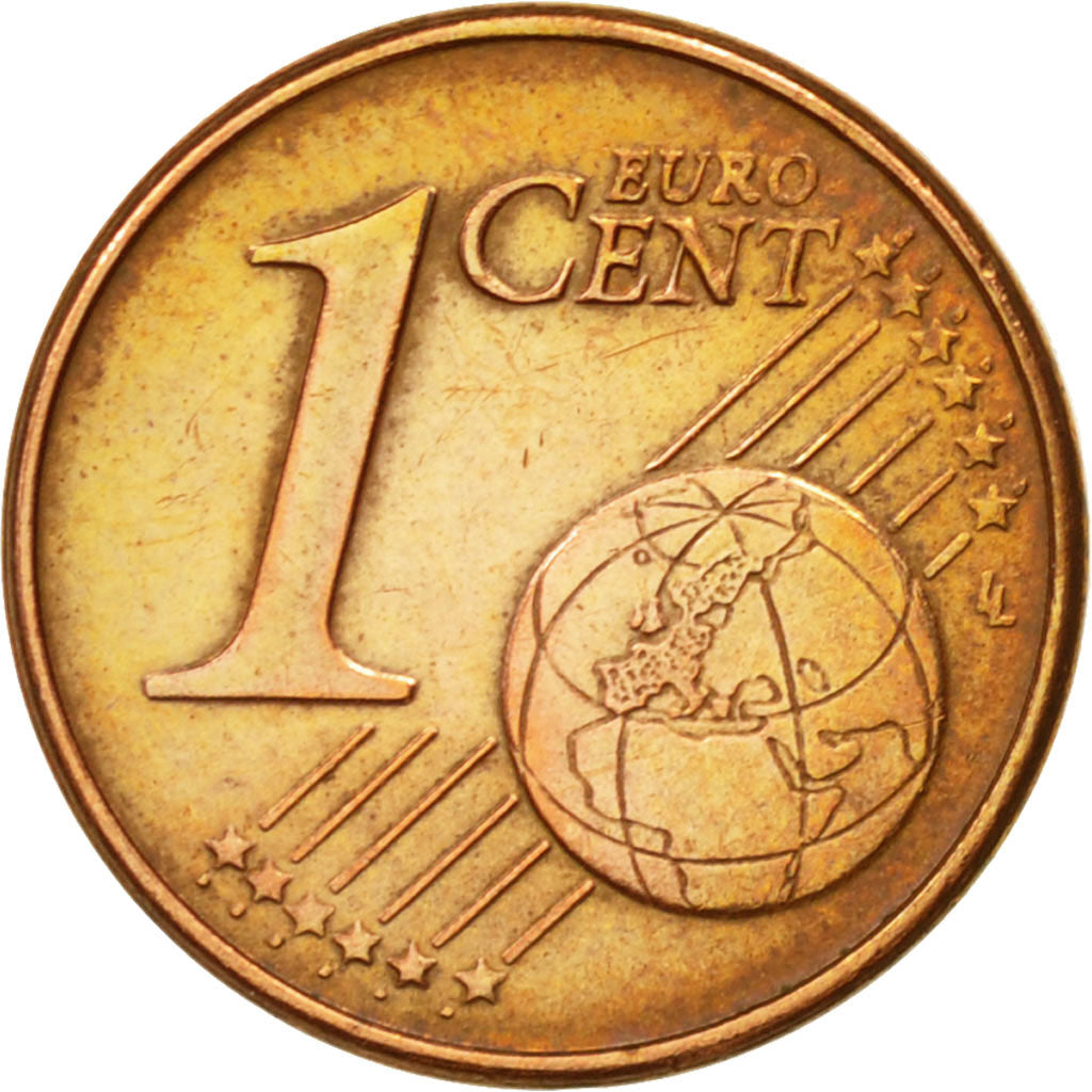 Greece, Euro Cent, 2002, MS(60-62), Copper Plated Steel, KM:181