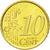 España, 10 Euro Cent, 2002, EBC+, Latón, KM:1043