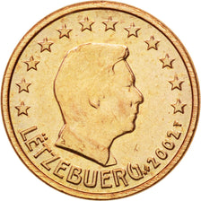 Luxemburg, Euro Cent, 2002, VZ+, Copper Plated Steel, KM:75