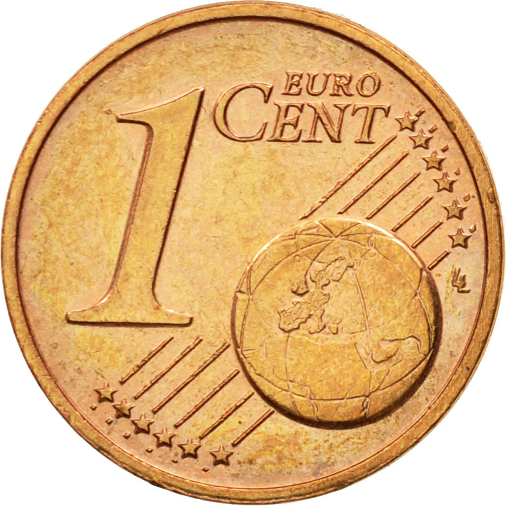 Luxembourg, Euro Cent, 2002, MS(60-62), Copper Plated Steel, KM:75