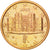 Włochy, Euro Cent, 2002, Rome, MS(60-62), Miedź platerowana stalą, KM:210