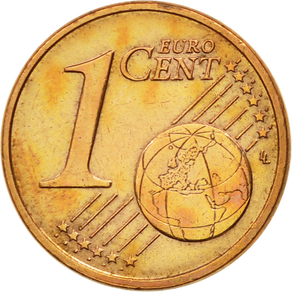 Italia, Euro Cent, 2002, SPL, Acciaio placcato rame, KM:210