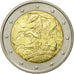 Italien, 2 Euro, Declaration of Rights, 2008, VZ+, Bi-Metallic, KM:301