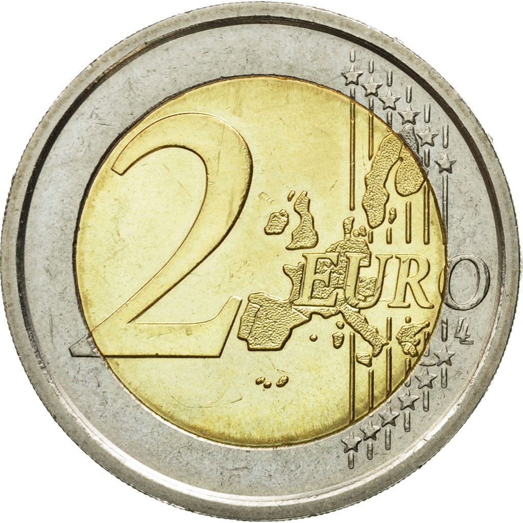Italie, 2 Euro, European Constitution, 2005, SUP+, Bi-Metallic, KM:245