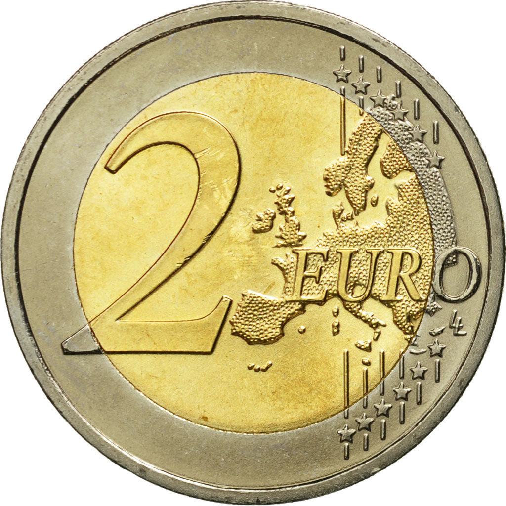 Austria, 2 Euro, Traité de Rome 50 ans, 2007, MS(63), Bi-Metallic, KM:3150