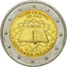 Francia, 2 Euro, Traité de Rome 50 ans, 2007, SPL, Bi-metallico, KM:1460