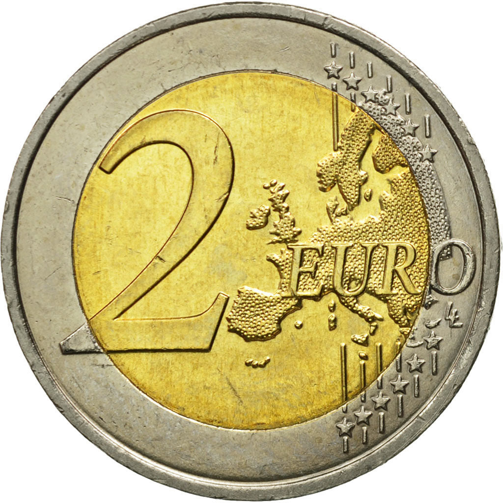 Francia, 2 Euro, Traité de Rome 50 ans, 2007, SPL, Bi-metallico, KM:1460