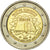 Belgium, 2 Euro, Traité de Rome 50 ans, 2007, MS(60-62), Bi-Metallic, KM:247