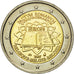 Belgien, 2 Euro, Traité de Rome 50 ans, 2007, VZ+, Bi-Metallic, KM:247