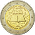 GERMANY - FEDERAL REPUBLIC, 2 Euro, Traité de Rome 50 ans, 2007, MS(63)