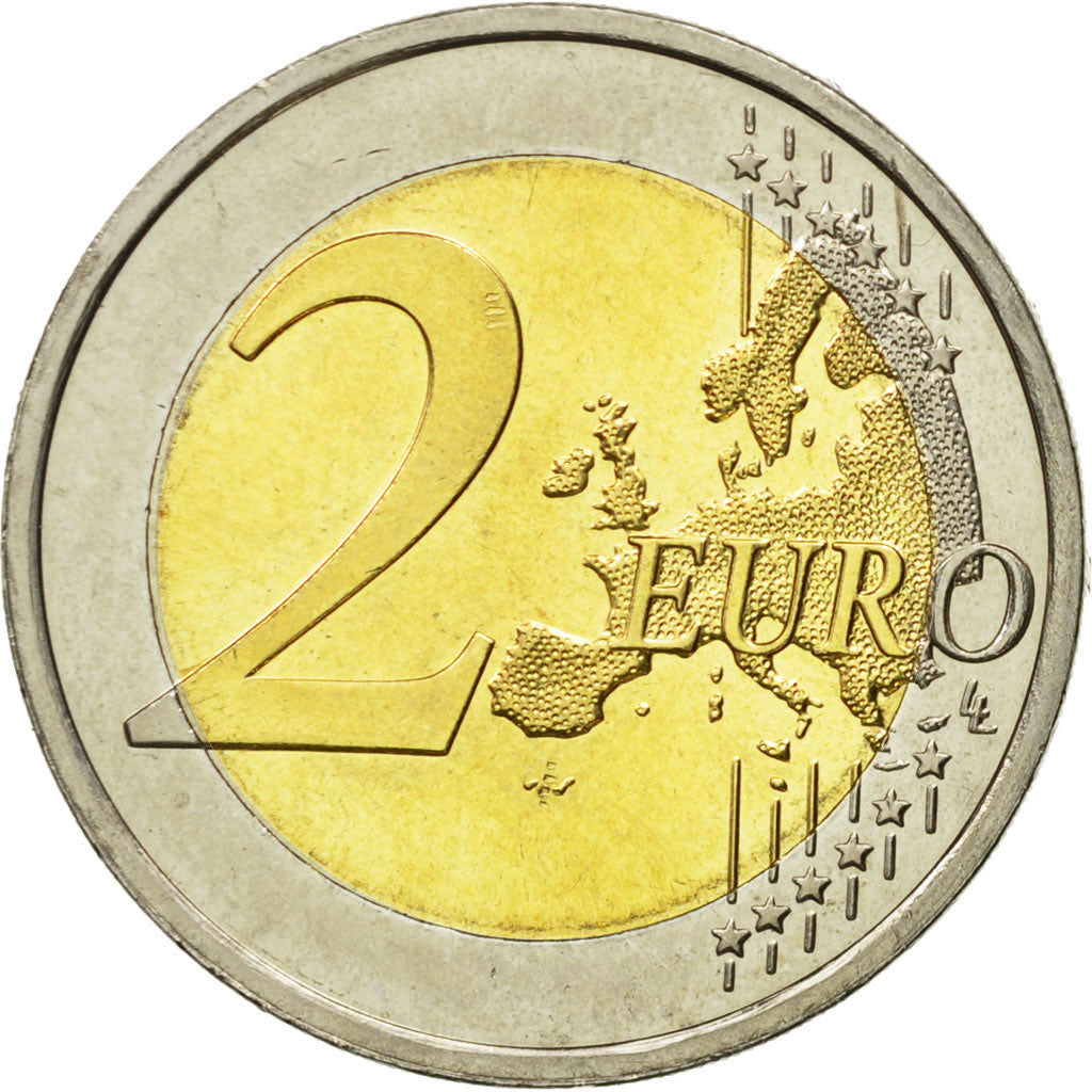Slovenia, 2 Euro, Traité de Rome 50 ans, 2007, MS(63), Bi-Metallic, KM:106
