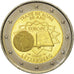 Luxembourg, 2 Euro, Traité de Rome 50 ans, 2007, MS(63), Bi-Metallic, KM:94