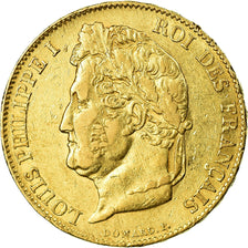 Monnaie, France, Louis-Philippe, 20 Francs, 1839, Paris, TTB, Or, KM:750.1