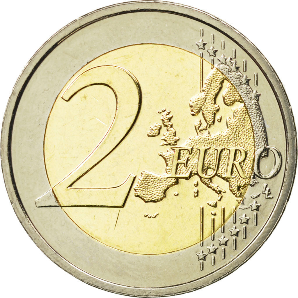 Malta, 2 Euro, european monetary union 10 th anniversary, 2009, MS(63)