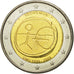 Slovenia, 2 Euro, european monetary union 10 th anniversary, 2009, MS(63)