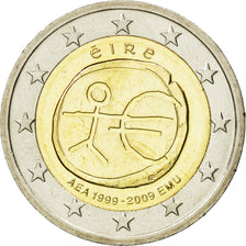 REPUBBLICA D’IRLANDA, 2 Euro, 10 th anniversary of emu, 2009, SPL