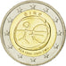 REPUBBLICA D’IRLANDA, 2 Euro, 10 th anniversary of emu, 2009, SPL