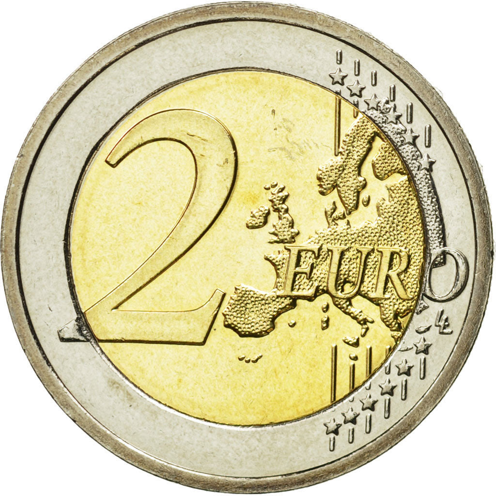 REPUBBLICA D’IRLANDA, 2 Euro, 10 th anniversary of emu, 2009, SPL