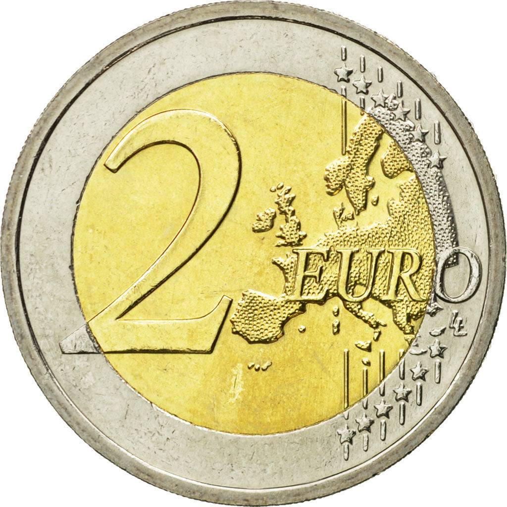 Slovaquie, 2 Euro, 10 th anniversary of emu, 2009, SUP+, Bi-Metallic, KM:103