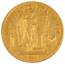 FRANCE, 20 Francs, 1848, Paris, EF(40-45), Gold, Gadoury #1032, 6.41