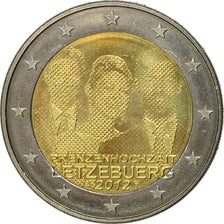 Luxembourg, 2 Euro, royal wedding, 2012, MS(60-62), Bi-Metallic, KM:120