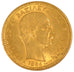 GREECE, 20 Drachmai, 1884, Paris, KM #56, AU(55-58), Gold, 6.43