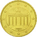 GERMANY - FEDERAL REPUBLIC, 10 Euro Cent, 2002, EF(40-45), Brass, KM:210